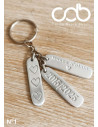 Porte clés noces d'étain N°1