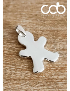 Bonhomme finition argent