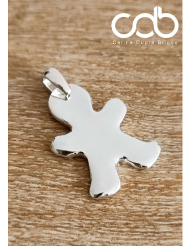 Bonhomme finition argent