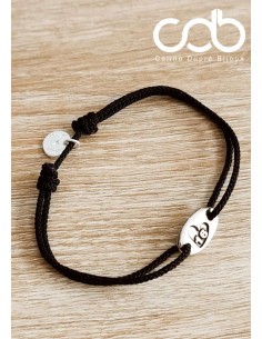 Bracelet avec 16 + coeur - Noces de saphir