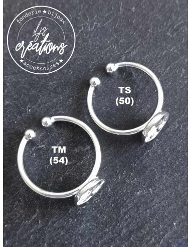 Base pour Bague fines avec cuvette ronde ø10mm...