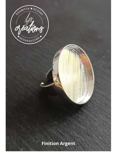 Base pour bague ronde 30x4mm de profondeur - finition au choix