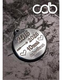 Porte clés en étain