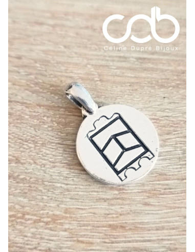Pendentif rond Pavois