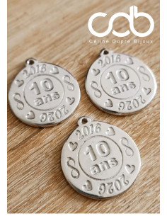 Médaille noces d'étain