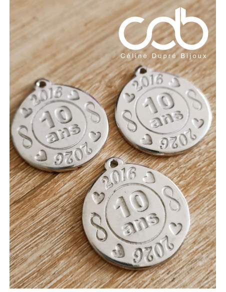 Médaille noces d'étain