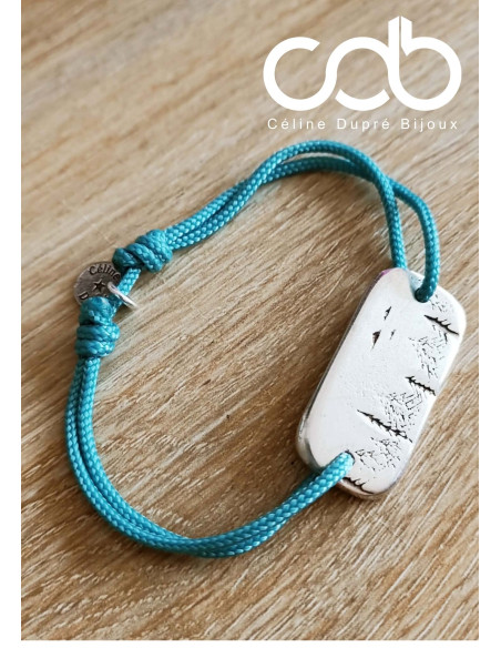Bracelet forêt rectangle