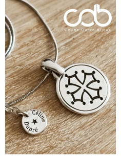 Collier croix occitane