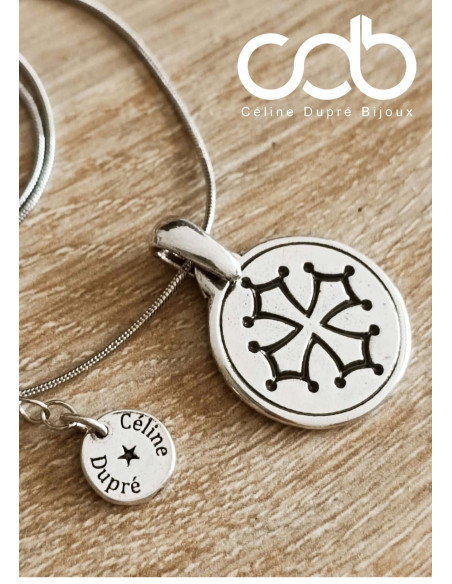 Collier croix occitane