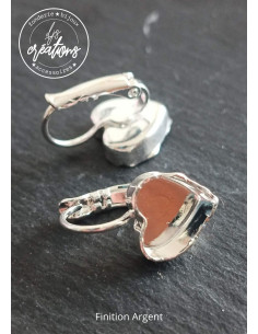 Boucles d'oreilles coeur