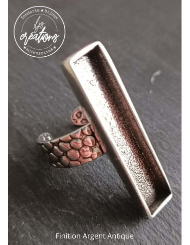 Bague rectangle lonh