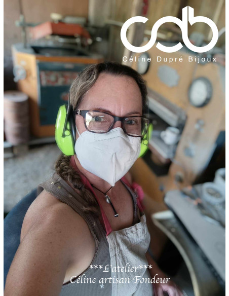 Base pour Bague Rectangle Long 8x40x4mm - Anneau Martelé Style Girafe - finition au choix