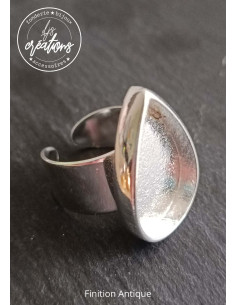 Bague goutte avec anneau ML