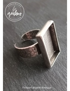 Bague avec anneau girafe