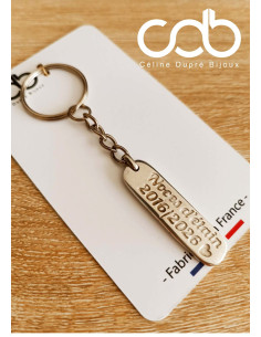 Porte clés rectangle