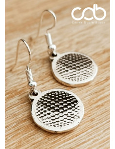 Boucles d'oreilles balle de Golf - ø16mm
