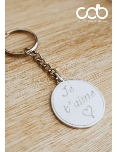 Porte clés je t'aime