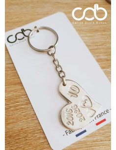 Porte clés coeur