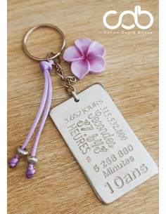 Porte clés en étain