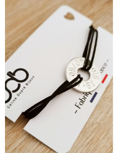 Bracelet anneau en étain
