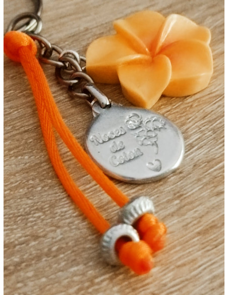 Porte clés noces de coton